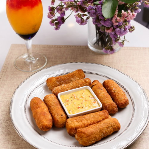 Tequeños semihojaldrados